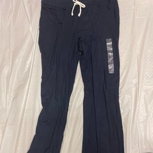 Blue pajama pants with Tie